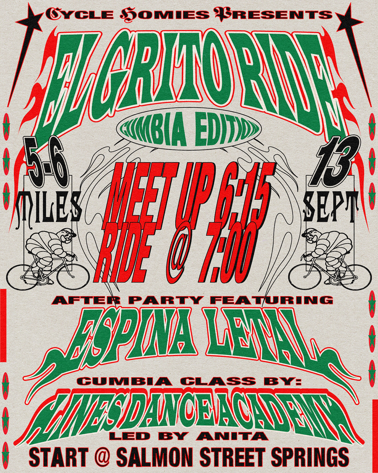 User-uploaded image for El Grito Ride Cumbia Edition
